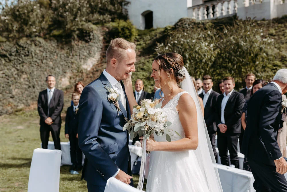 Brautpaar schloss herberstein Hochzeit